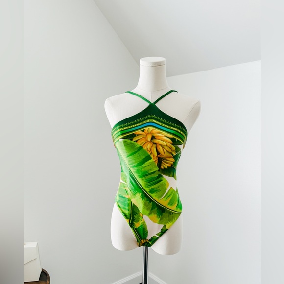 Farm Rio Fresh Forest One Piece Swimsuit - Picture 2 of 10